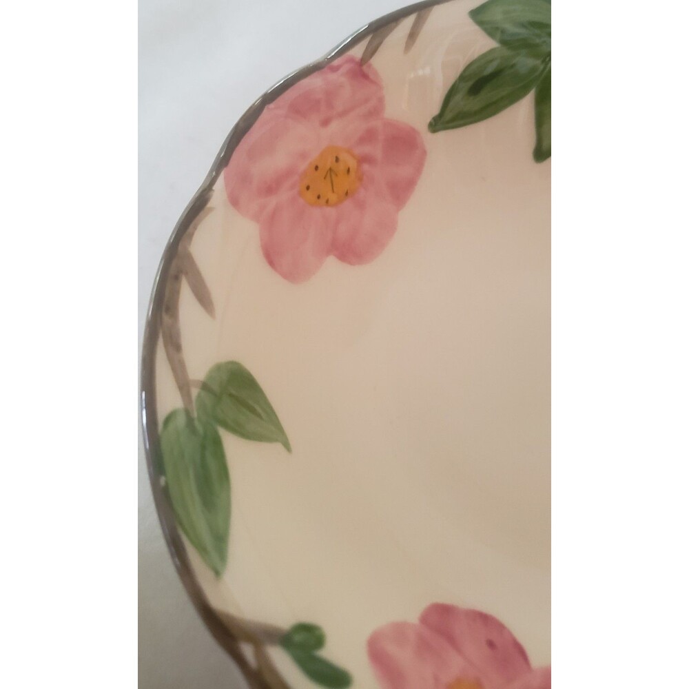 Franciscan Desert Rose Fruit Dessert Bowl Set of 3 England Pink - Picture 11 of 12